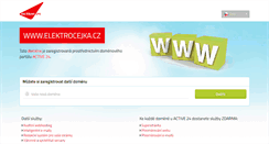 Desktop Screenshot of elektrocejka.cz